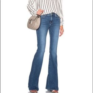 Frame Denim Blue Flare Jeans